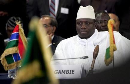 Gambian President Jammeh an avid opponent of gay rights.